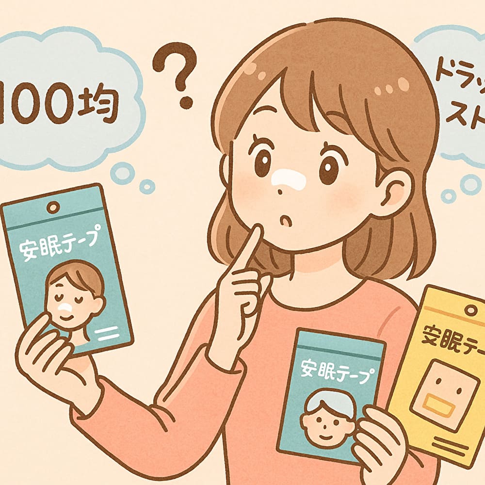 ドンキホーテで買えるいびき対策グッズの画像